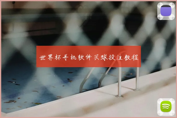 世界杯手机软件买球投注教程